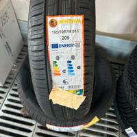 2 Gomme MINERVA 195/70 R14 91T 209 nuove