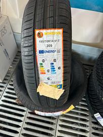 2 Gomme MINERVA 195/70 R14 91T 209 nuove