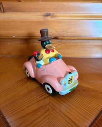 Papera in auto - Salvadanaio in Ceramica