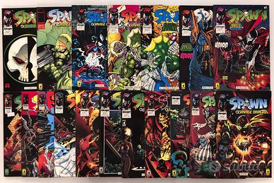 Spawn & Savage Dragon 1-17 sequenza completa ita