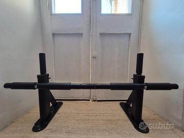 Barra trazioni + parallele + varie allenamento