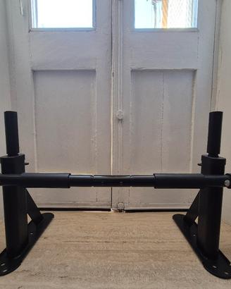 Barra trazioni + parallele + varie allenamento