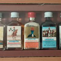 Bottiglie Mignon Amaro del Carabiniere anni '80