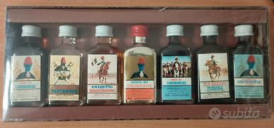 Bottiglie Mignon Amaro del Carabiniere anni '80