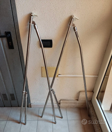 Staffe tendalino in acciaio inox per gommone o bar