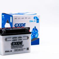 EXIDE BIKE EB4L-B 12V 4Ah Batteria per Moto YB4L-B