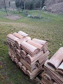 Coppi in cotto mai usati Fornace Possagno (Tv)