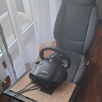 Volante pedaliera x play5 e 4, postazione inclusa