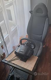 Volante pedaliera x play5 e 4, postazione inclusa