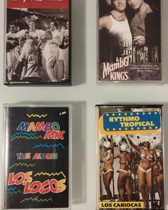 4 audiocassette musica latino americana