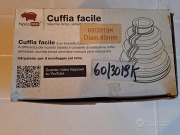 cuffia semiasse senza smontaggio