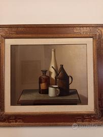 Nunziante "Oggetti" olio 40x50