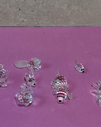 6 animali swarovski rotti
