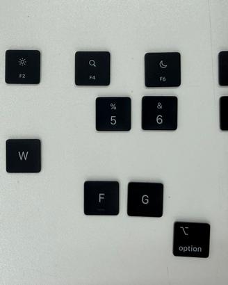 Tasti Macbook Pro M1 M2 M3 M4 M5