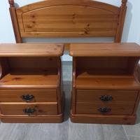 Letto Una Piazza e Mezza & Comodini Vero Legno