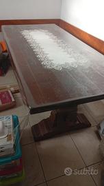 Tavolo in legno massello x 12 persone