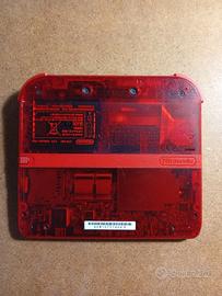 Nintendo 2DS Crystal Red+giochi