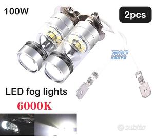 KIT DI LAMPADE ANABBAGLIANTI A LED 9003-H4 100W CA