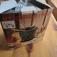SET FONDUTA 11 PEZZI - Nuovo, Mai Usato