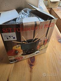 SET FONDUTA 11 PEZZI - Nuovo, Mai Usato