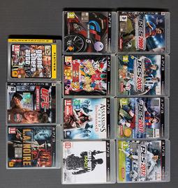 lotto 11 giochi originali per PlayStation 3