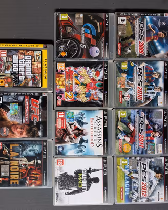 lotto 11 giochi originali per PlayStation 3
