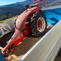 Falciatrice bucher piu’ pala e catene