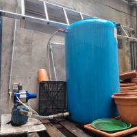 cisterna e motorino autoclave 