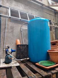 cisterna e motorino autoclave 