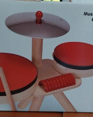 Batteria in legno per bambini Plan Toys