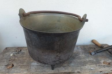 Paiolo in Rame molto pesante, 5.6 Kg