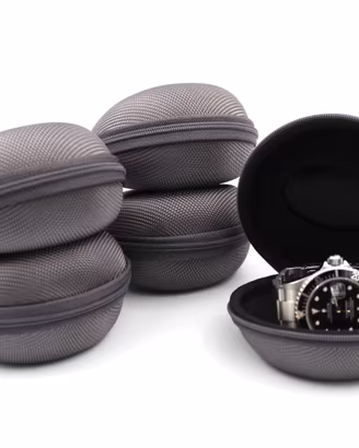 5 Watch Box Orologi Grigie Rolex, Omega, Patek