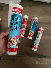 Silicone trasparente per sanitari