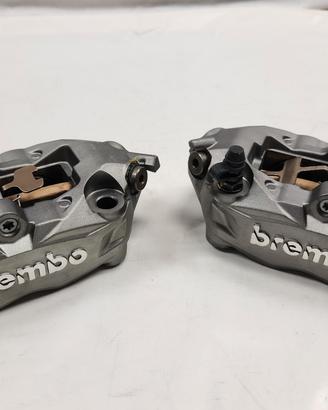 COPPIA PINZE FRENO ANTERIORI RADIALI BREMBO 100 MM
