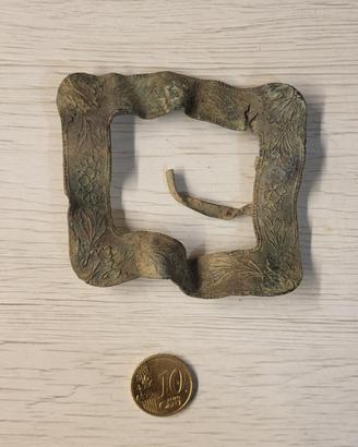 Grande fibbia vintage periodo stimato 1800/1900