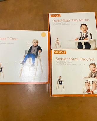 STOKKE STEPS CHAIR E ACCESSORI