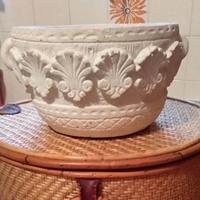 Vaso per giardino o casa in cemento diametro 24cm