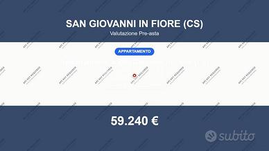 Immobile in asta di 154 m² a San Giovanni in Fiore