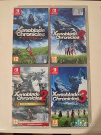Lotto Xenoblade 1-3 + 2dlc Torna the golden countr