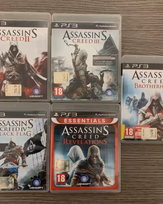 COME NUOVI - Assassin's Creed, 5 Giochi