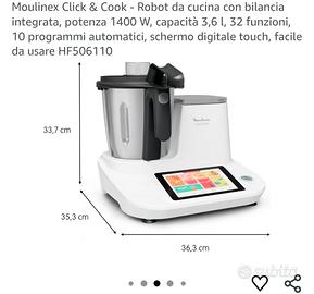 Moulinex Click & Cook - Robot da cucina HF506110