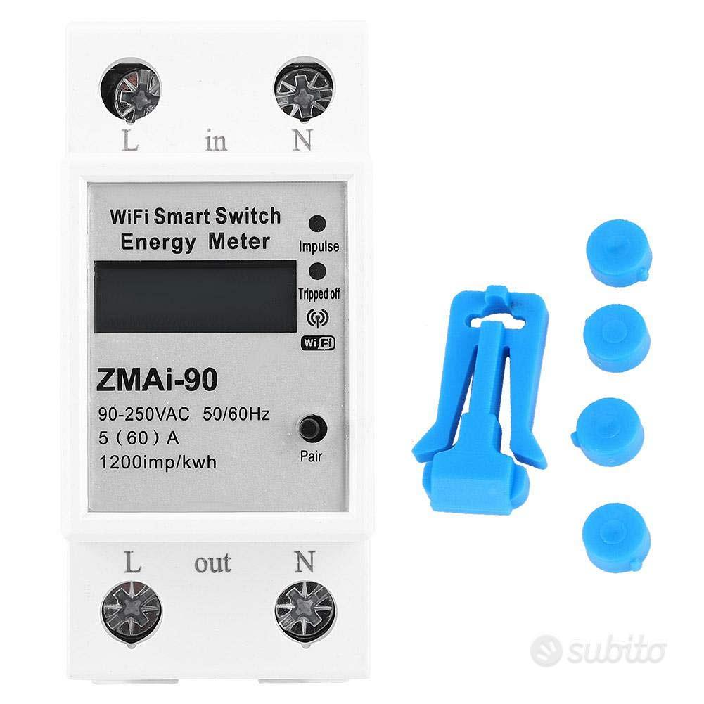 Contatore/Misuratore energia elettrica smart wifi