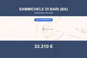 Immobile in asta di 141 m² a Sammichele di Bari