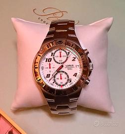 Orologio Lorus Cronografo Uomo Acciaio