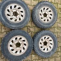 Cerchi e gomme Suzuki vitara 195/80r15