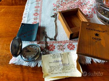 Orologio da tasca sovietico 