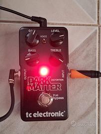 Tc electronic Dark matter distortion