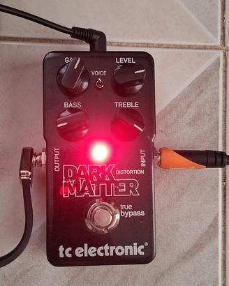 Tc electronic Dark matter distortion