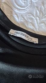 Top cropped nero firmato Zara (linea Trafaluc)
