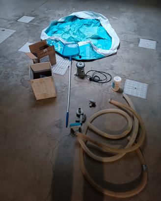 Piscina autoportante 